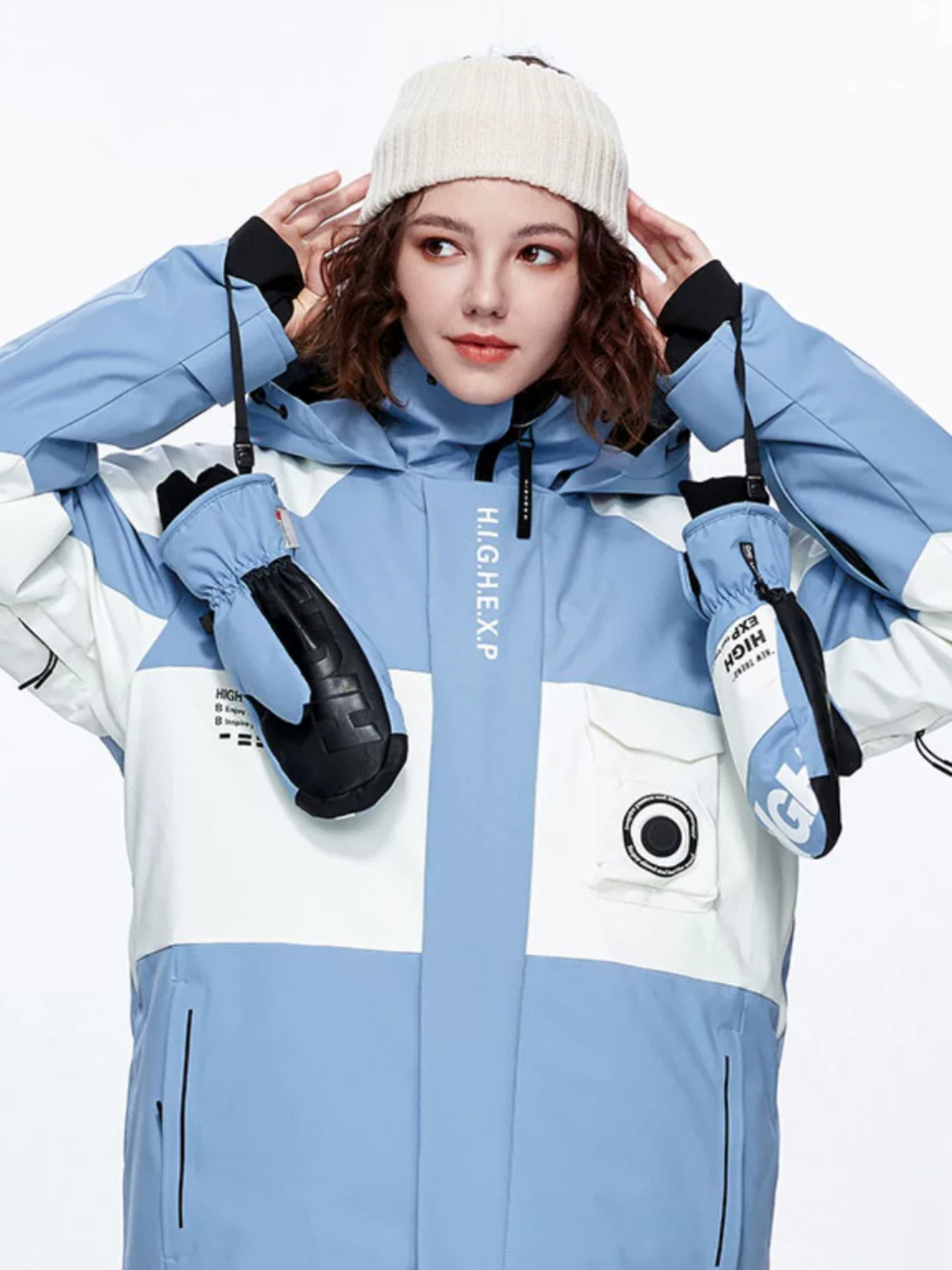 Touchscreen Ski Mittens – Unisex  | High Experience
