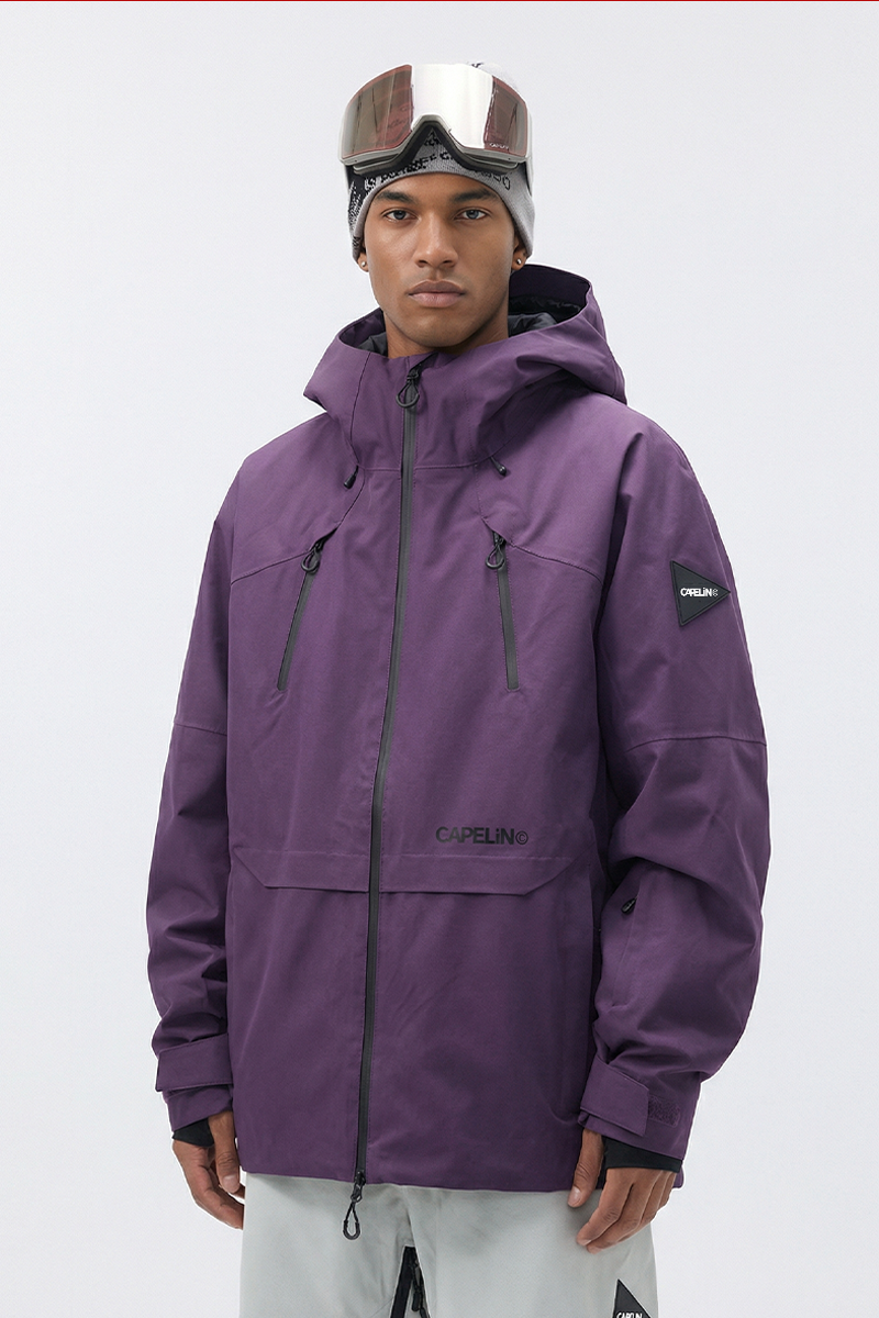 Haku  3L Insulated Snowboard Jacket –  Unisex | Capelin Crew
