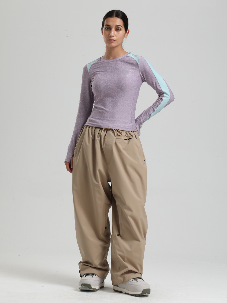Sleek Baggy 15K Snow Pants - Women's | Gsou Snow