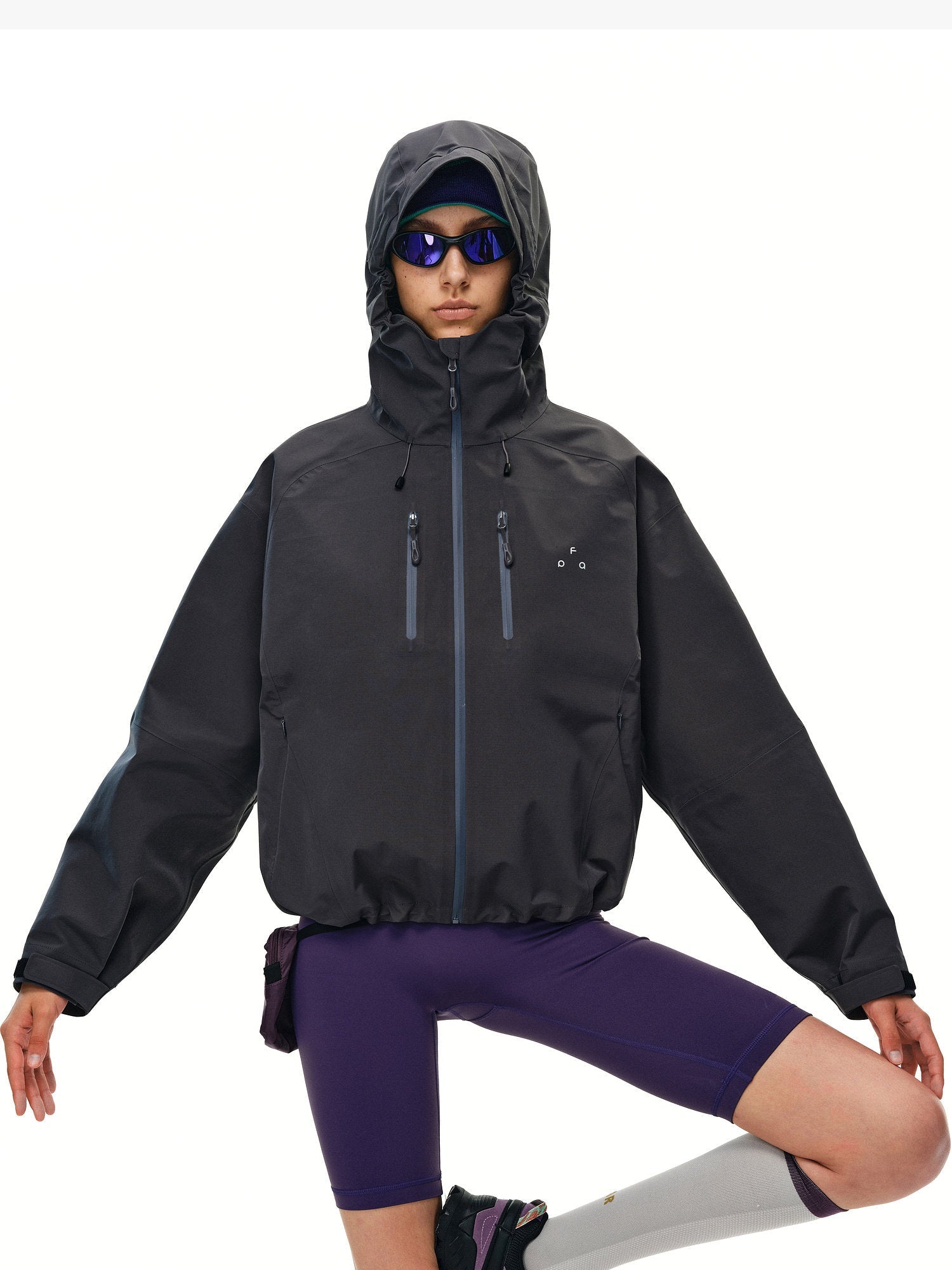 Rain Shield Cropped Hardshell Jacket – Women | FPA