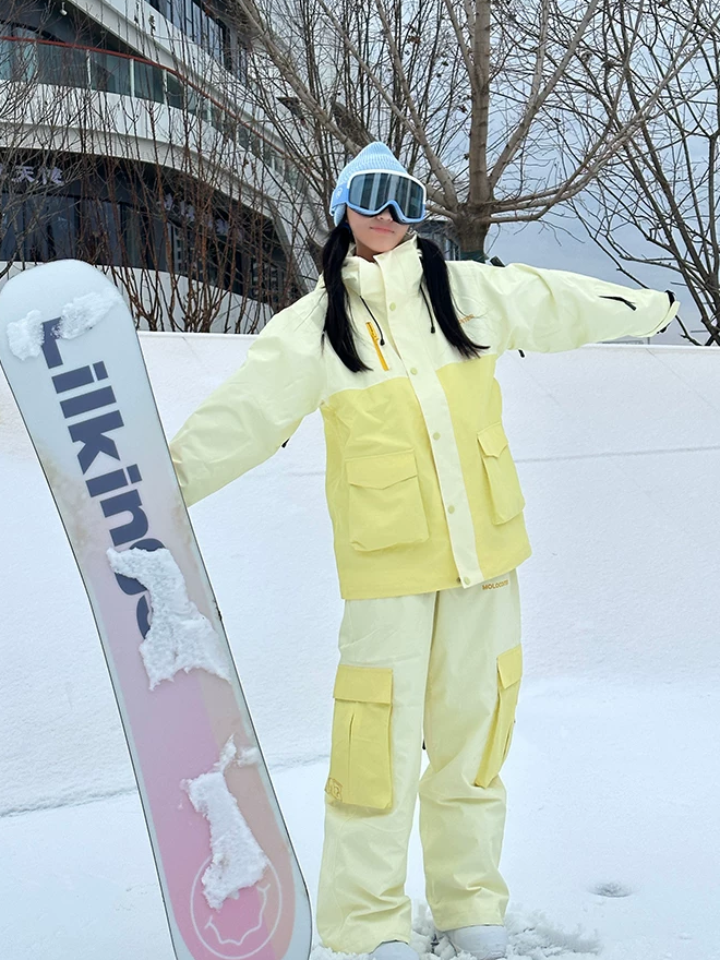 3L Candy Patchwork Insulated Ski Suit – Unisex | Molocoster