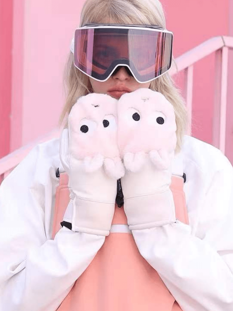 Doorek Bunny Furry Mittens
