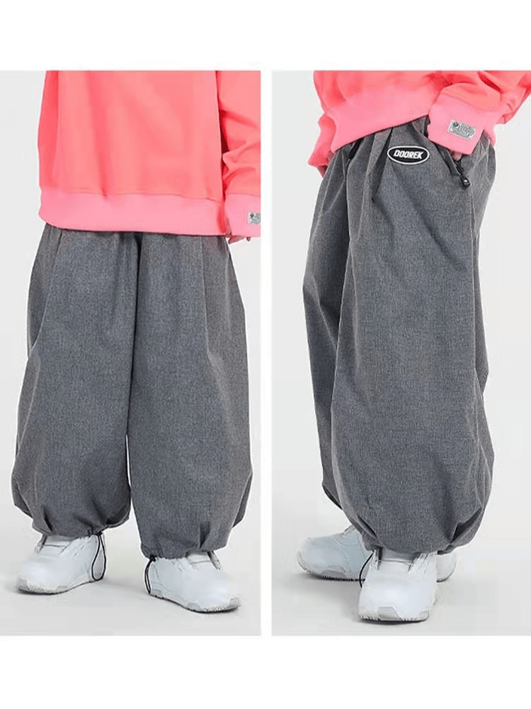 Steeze Baggy Fit Snow Pants – Unisex | Doorek