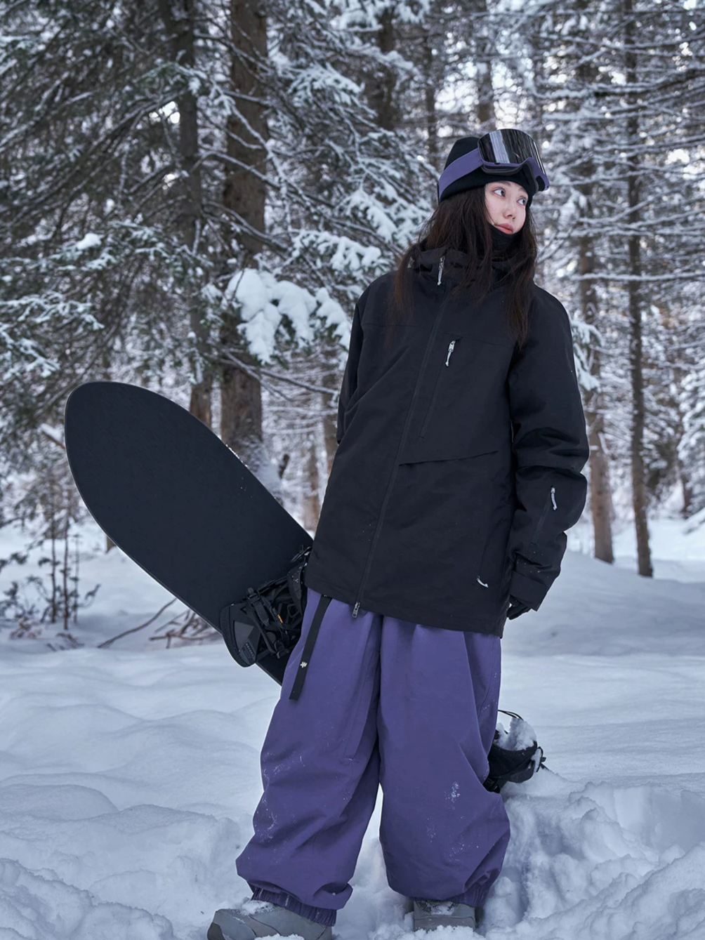 3L Alpine RECCO Fleece-Lined Snow Pants – Unisex | AWKA