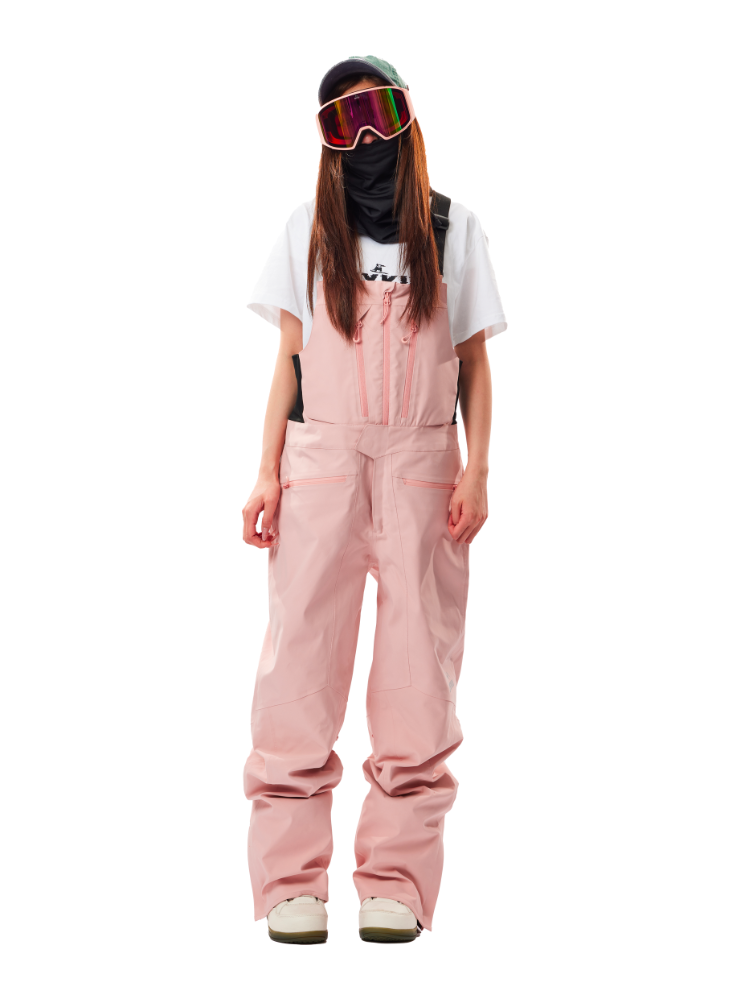Arctic 3L Fleece-Lined 20K/10K Snow Bibs - Unisex | MYKU