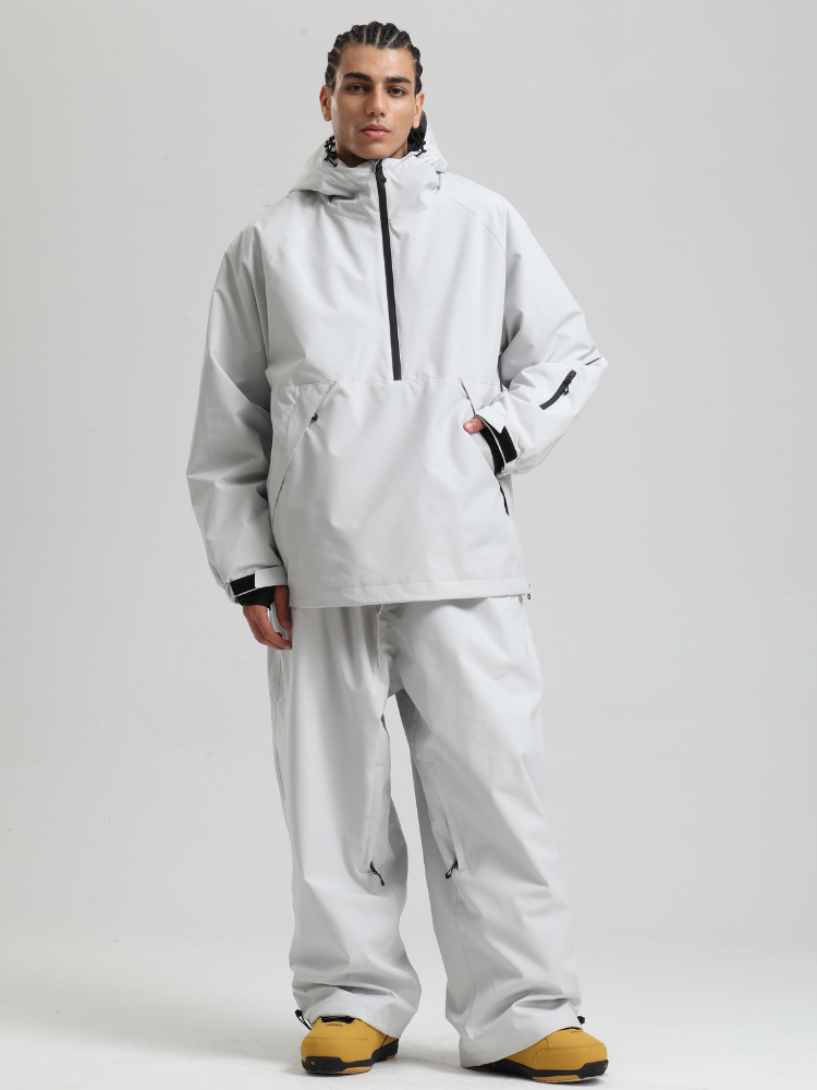 Minimalist Insulated Snow Anorak/Jacket - Men's | Gsou Snow