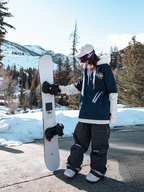 Denim-Look Baggy Snow Pants – Women's | NANDN