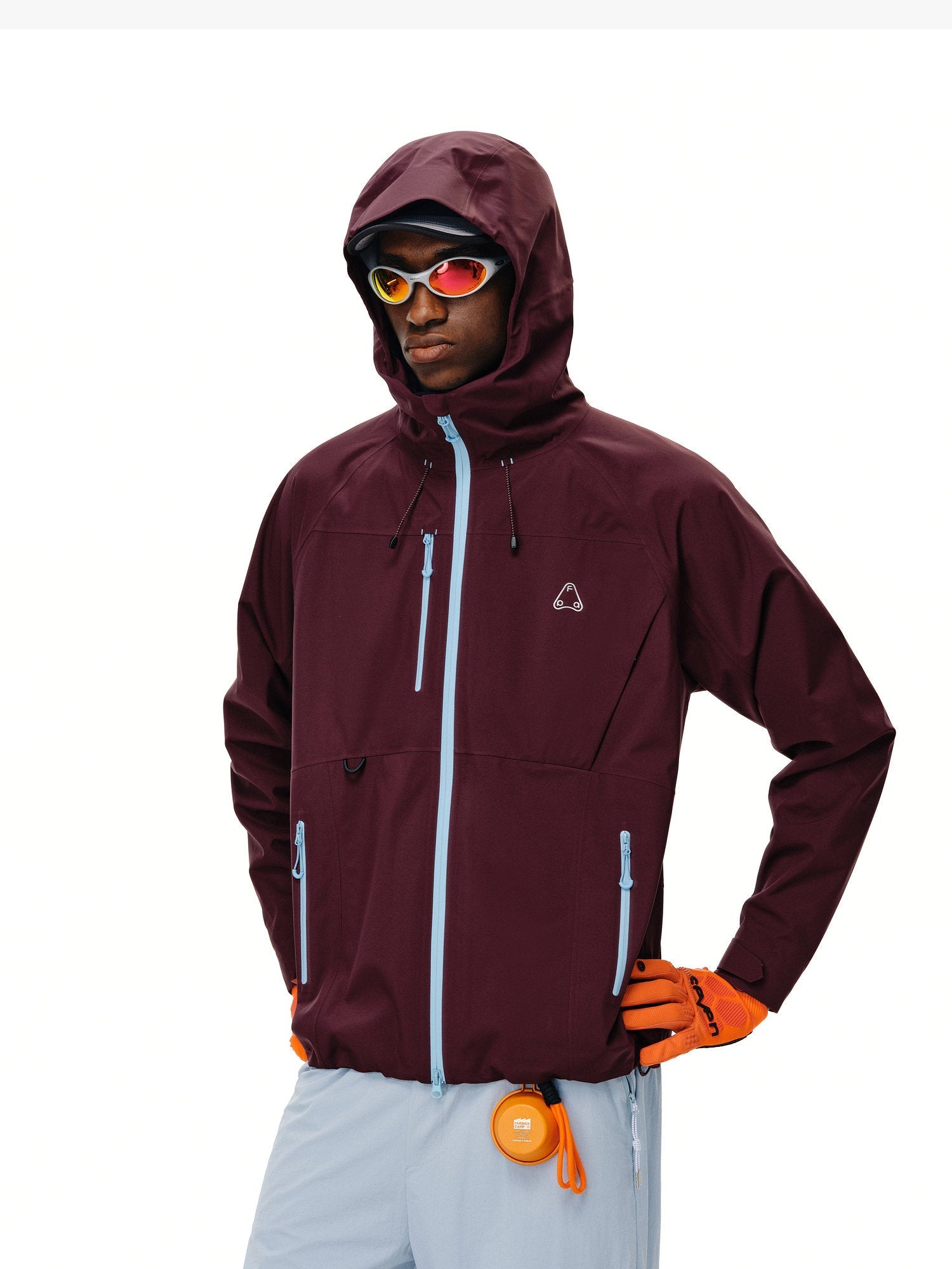 Scaletex 3L Waterproof Windproof Hooded Shell Jacket – Unisex | FPA