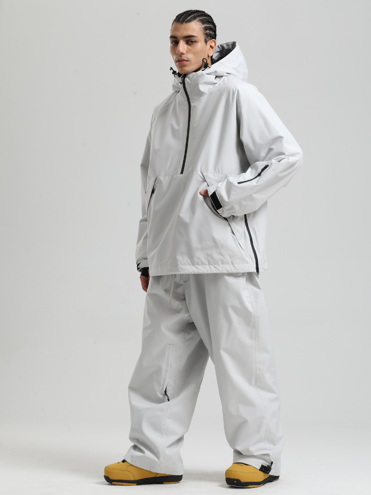 Minimalist Insulated Snow Anorak/Jacket - Men's | Gsou Snow