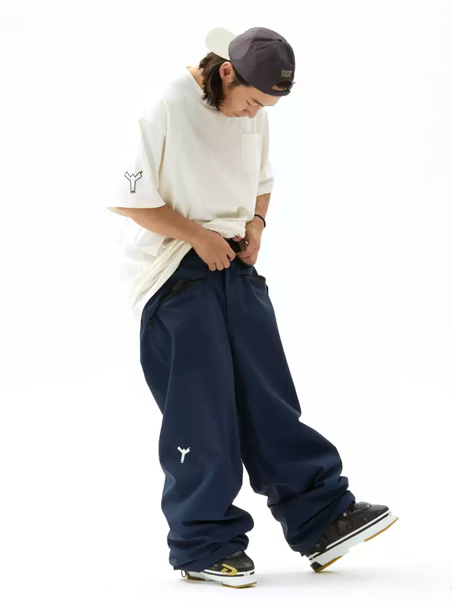 Whiteout Freestyle Baggy Ski Pants - Unisex | Winter Ticket