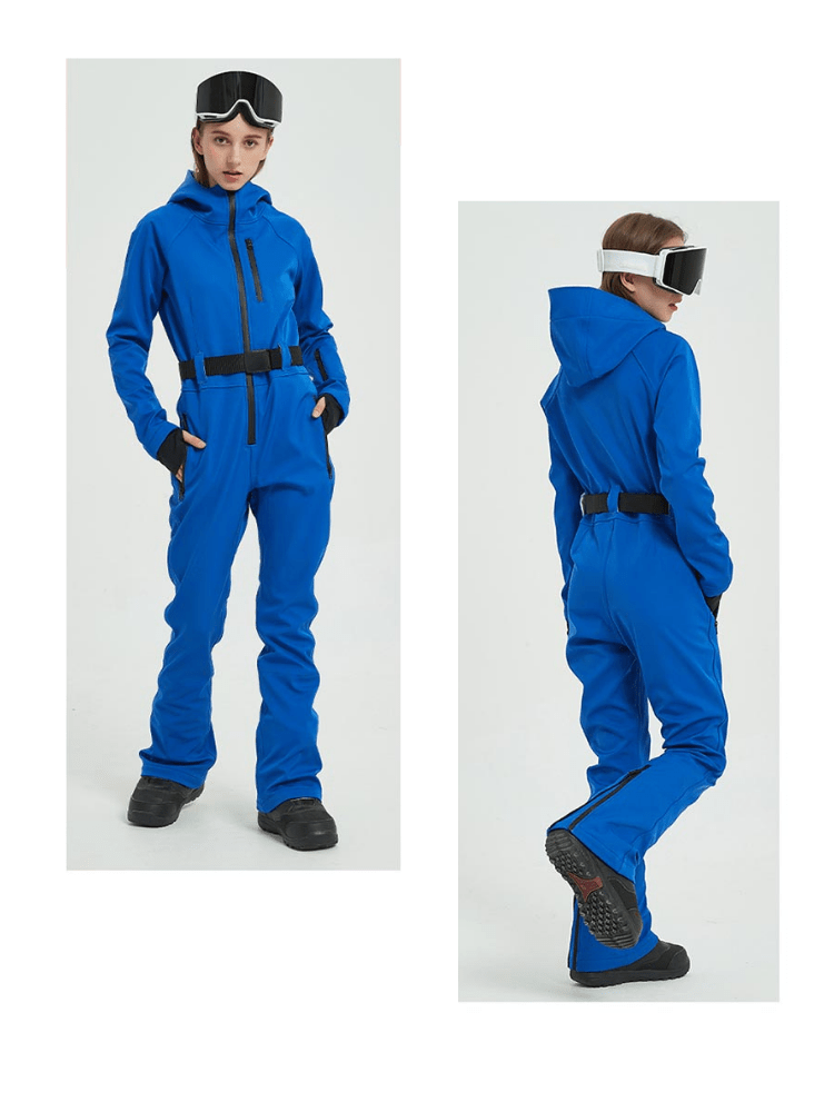 Slim Fit Ski Jumpsuit - Women's | Doorek