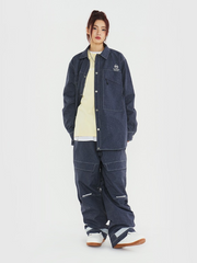 Denim-Tone 10K Baggy Snow Set – Unisex | NANDN