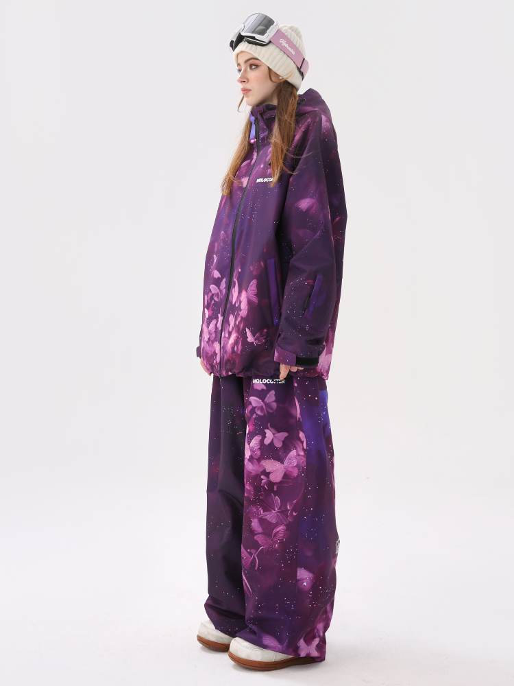 Molocoster 3L Dreamy Purple Snow Suit - Unisex