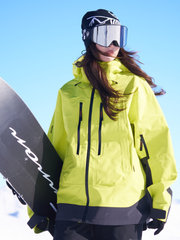3L RECCO Four-Way Stretch Shell Ski Jacket – Unisex | High Experience