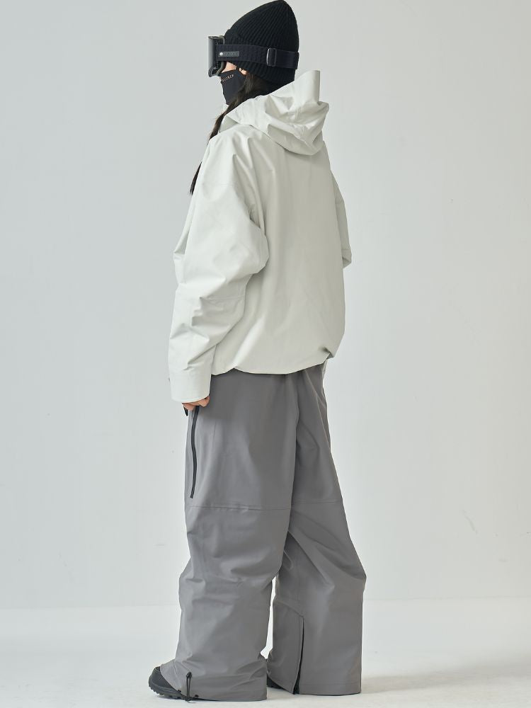 GlideFlow Baggy Shell Ski Jacket – Unisex | Doorek