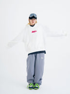 White Frost Peak Fleece Hoodie - Men's | TRICKER