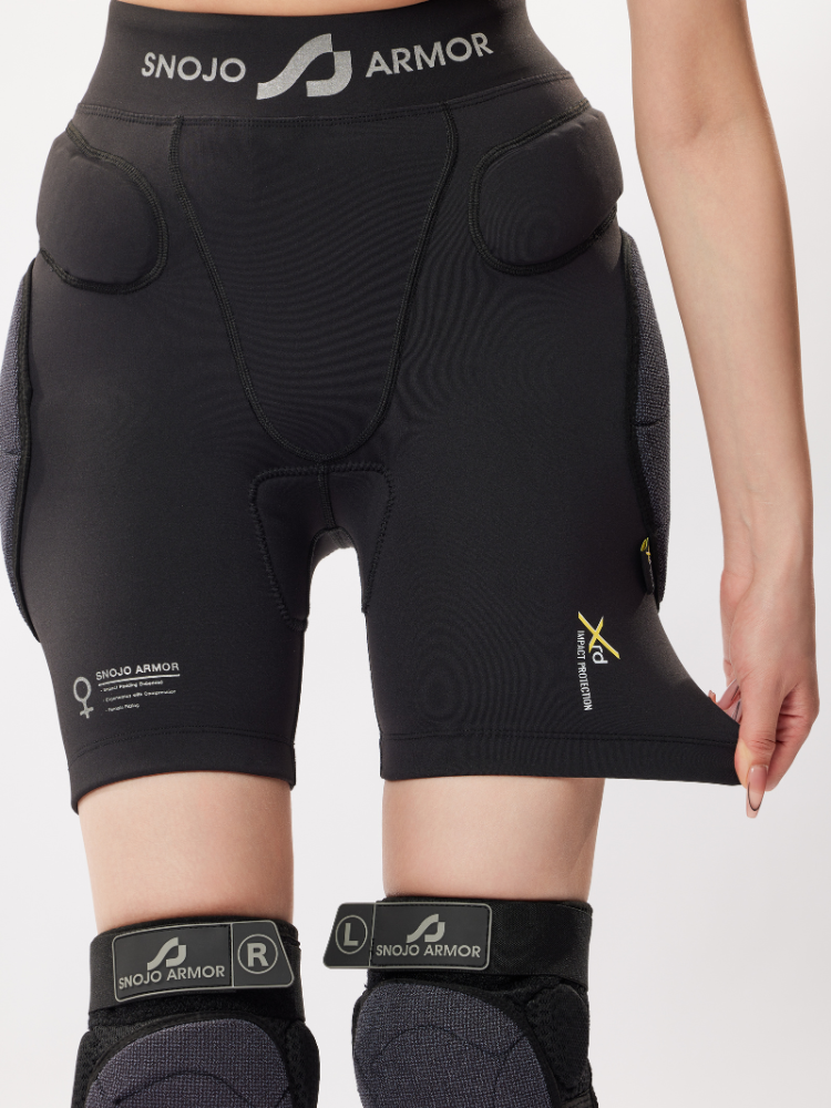 The Shield XRD Protection Hip Shorts - Women's | SNOJO ARMOR