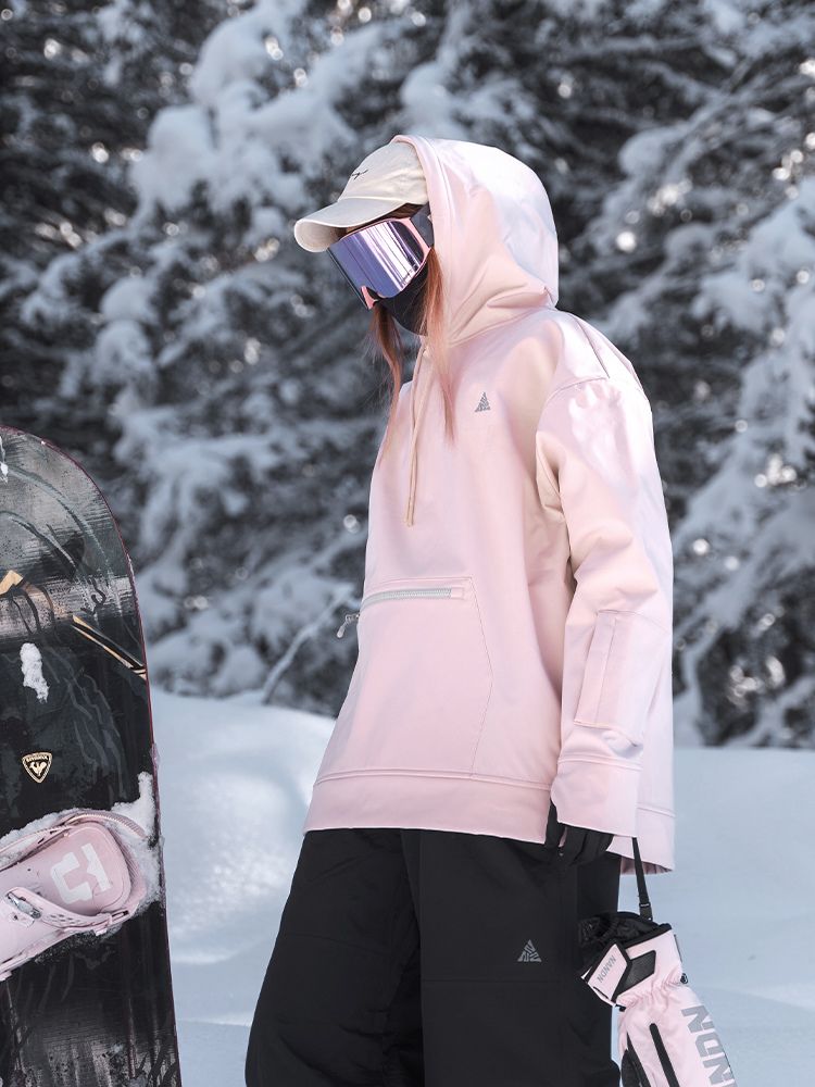 Chic Zip-Pocket 10K Hoodie – Women's | NANDN