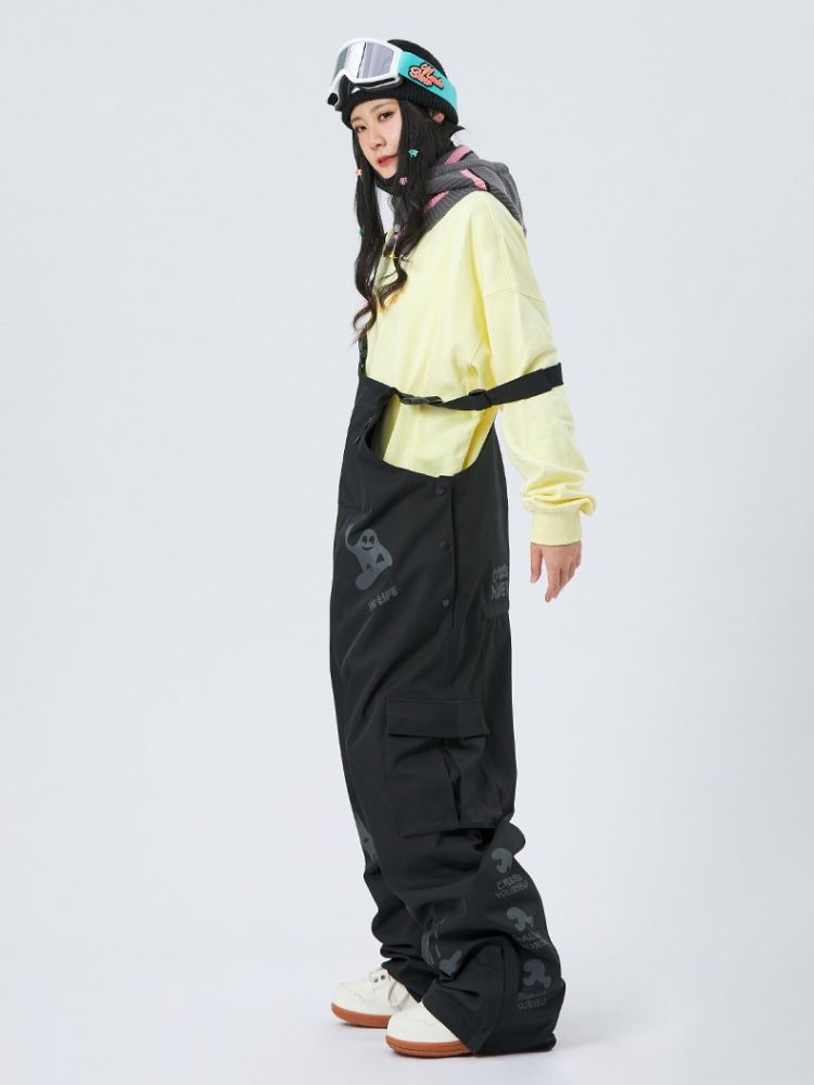 Graffiti 10K Baggy Bib Pants – Unisex | NANDN