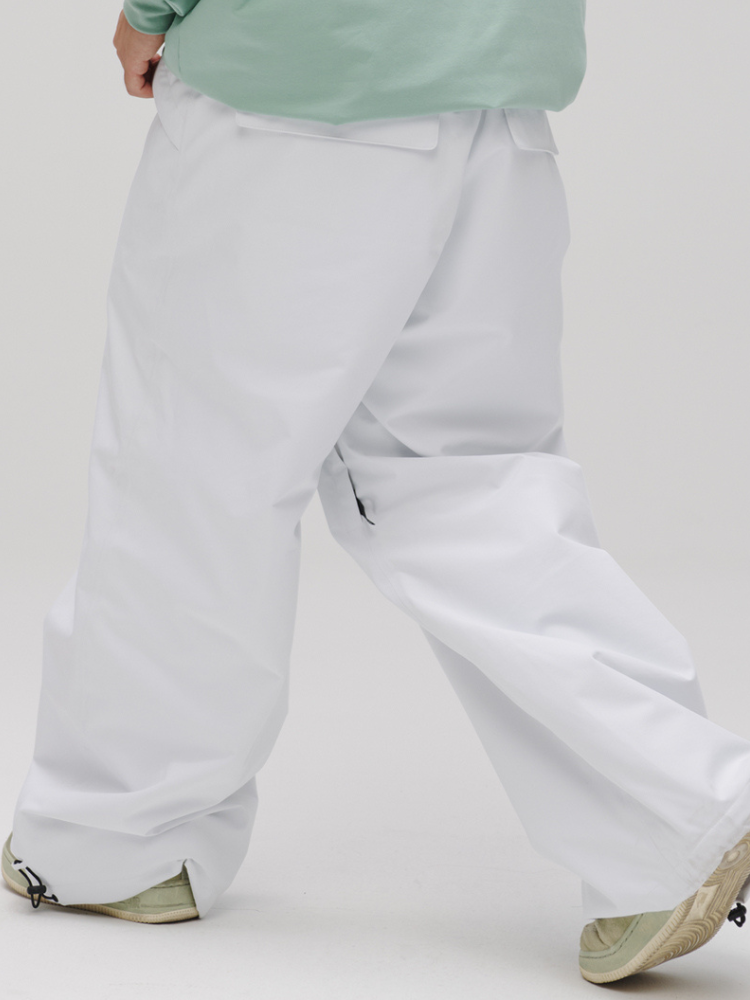 Winter Ticket Whiteout Freestyle Baggy Ski Pants [Limited Region] Winter Ticket | Snowears.com