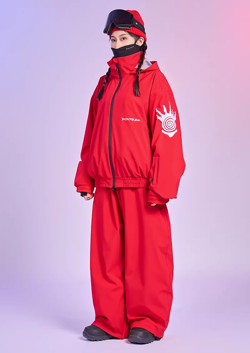 3L 20K Sun Embroidery Snow Jacket – Unisex | Doorek