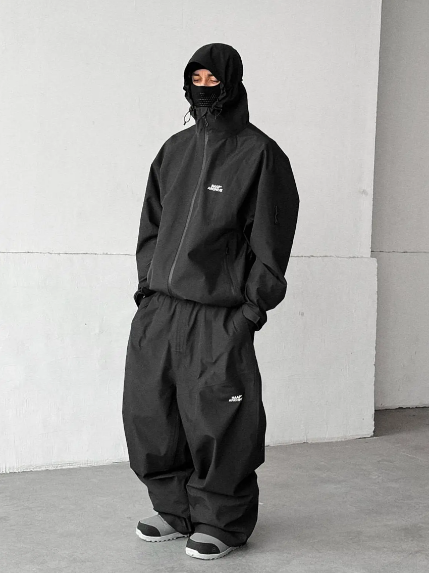 3L Wet Hill All-mountain Shell Baggy Snow Jacket - Unisex | NAAP ARCHIVE