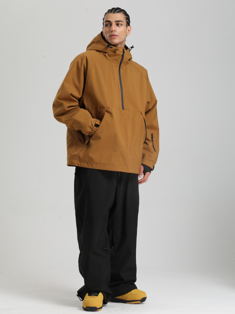 Minimalist Insulated Snow Anorak/Jacket - Men's | Gsou Snow