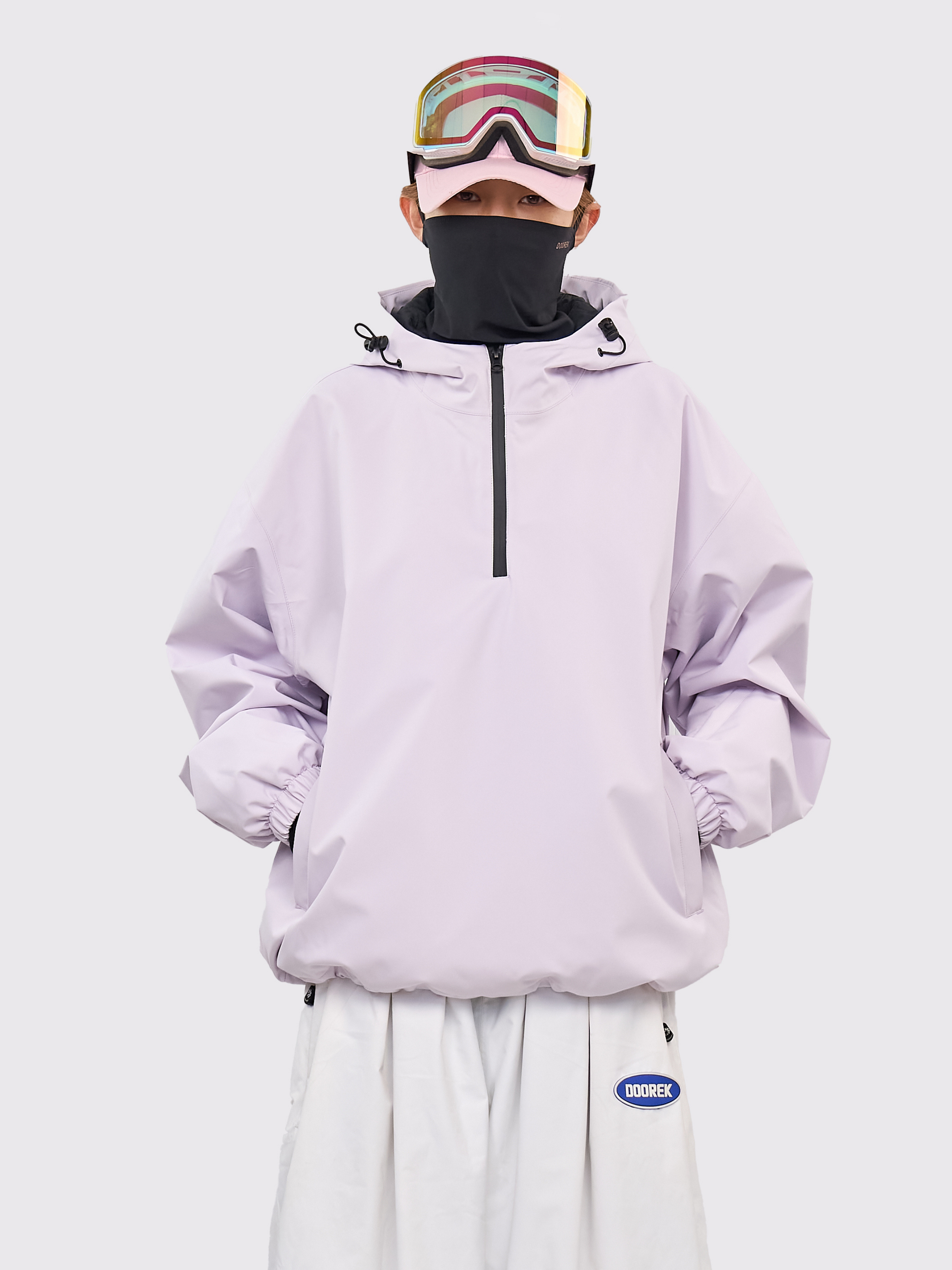 Bunny Ear 15K/10K Pullover Snow Anorak/Jacket - Unisex | Doorek