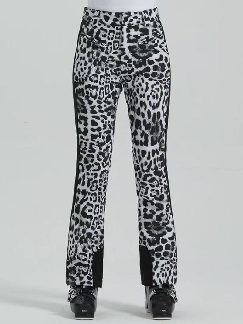 Elegant High Waist Stretch Pants - Women's | Gsou Snow