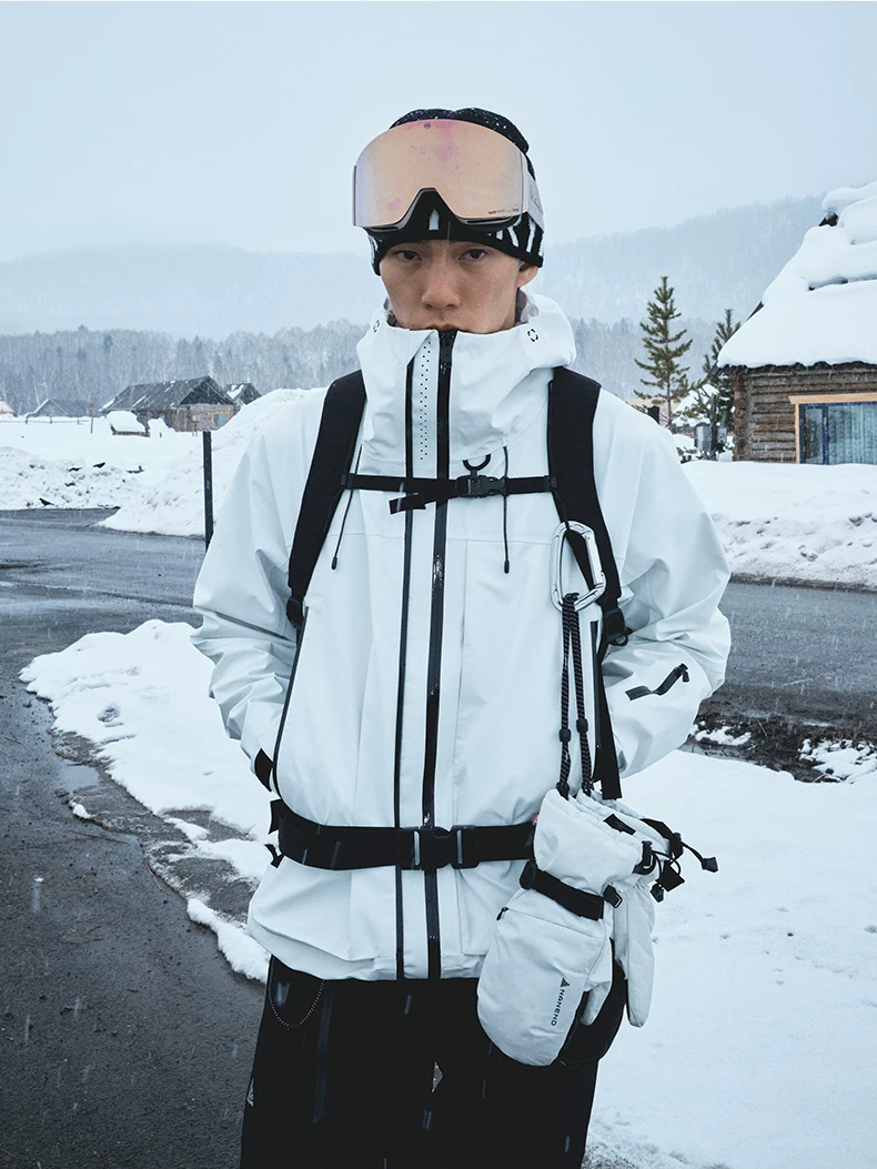 Dermizax® 3L ARC PRO RECCO Ski Jacket – Unisex | NANEND