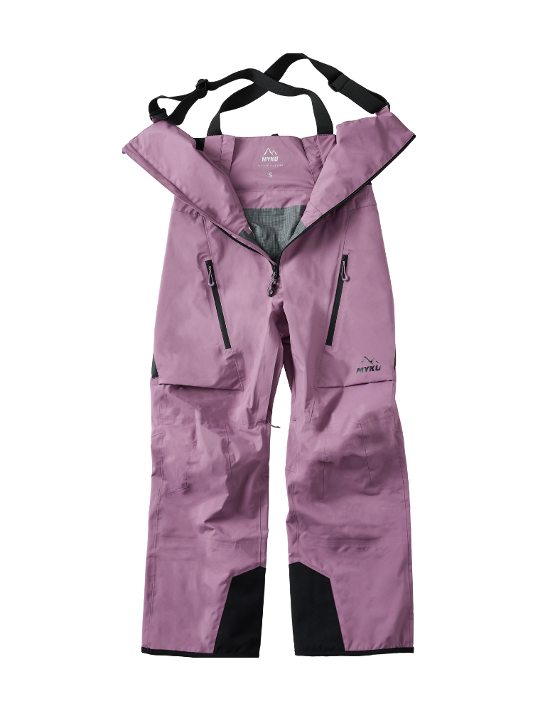 Glow 3L Shell Snow Bibs - Unisex | MYKU