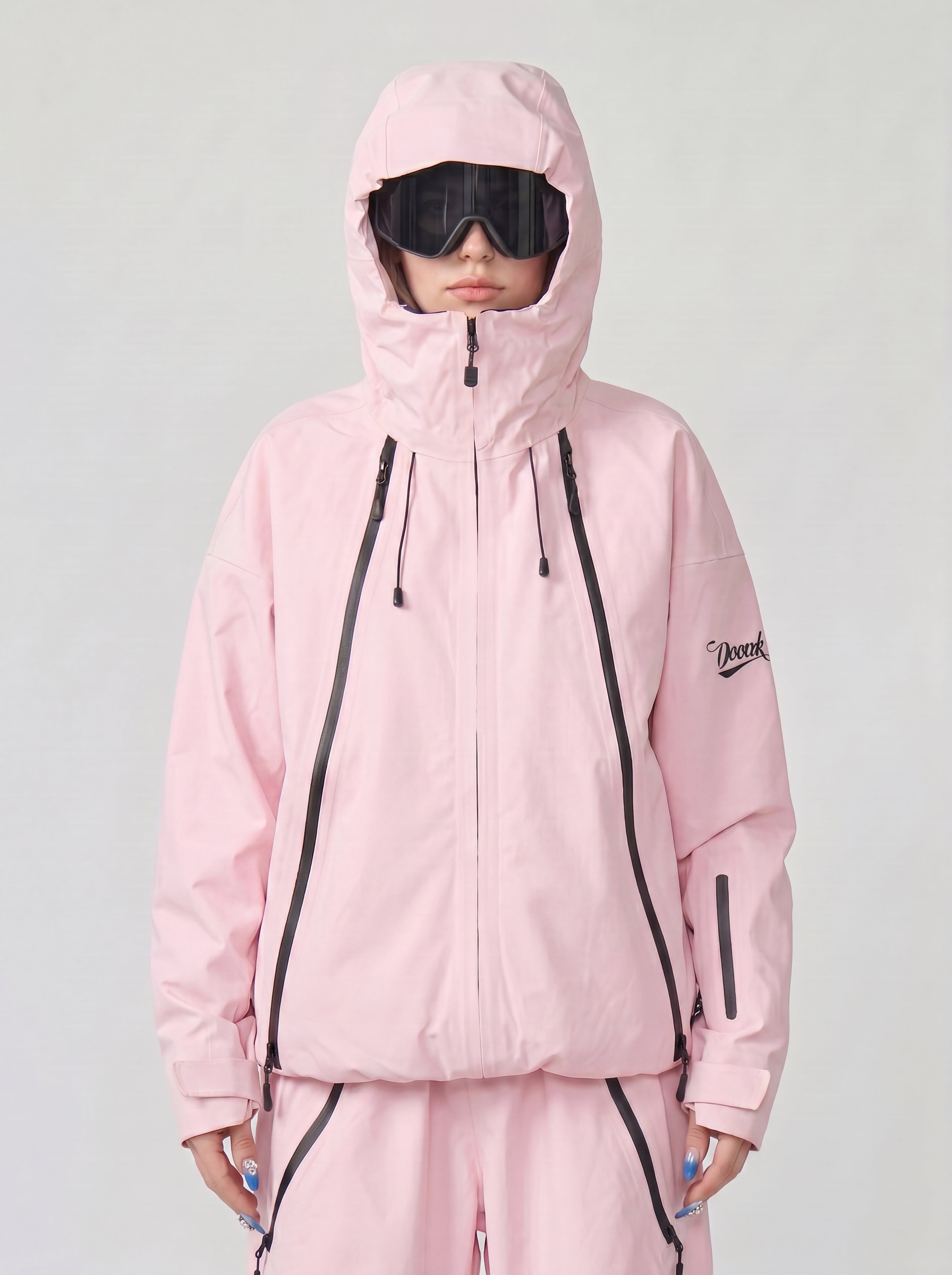 EP Series 3L Shell Baggy Ski Jacket – Unisex | Doorek
