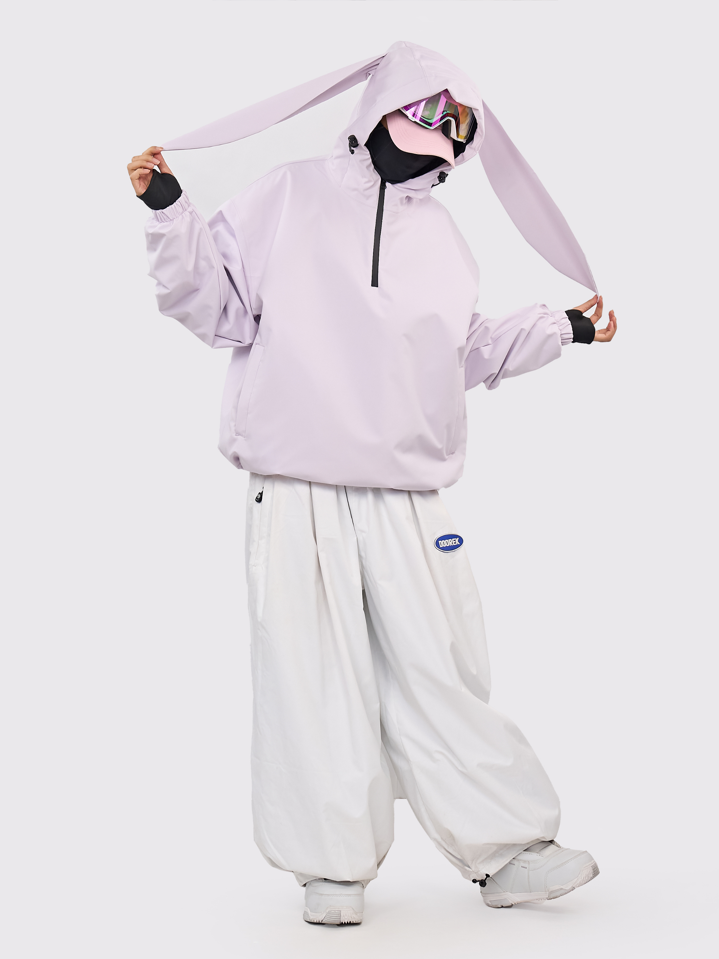Bunny Ear 15K/10K Pullover Snow Anorak/Jacket - Unisex | Doorek