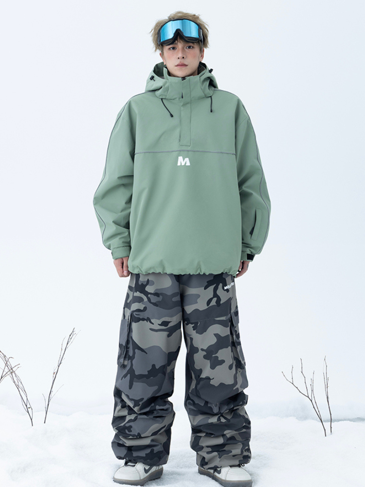 3L Camo Baggy Ski Pants – Unisex | Molocoster