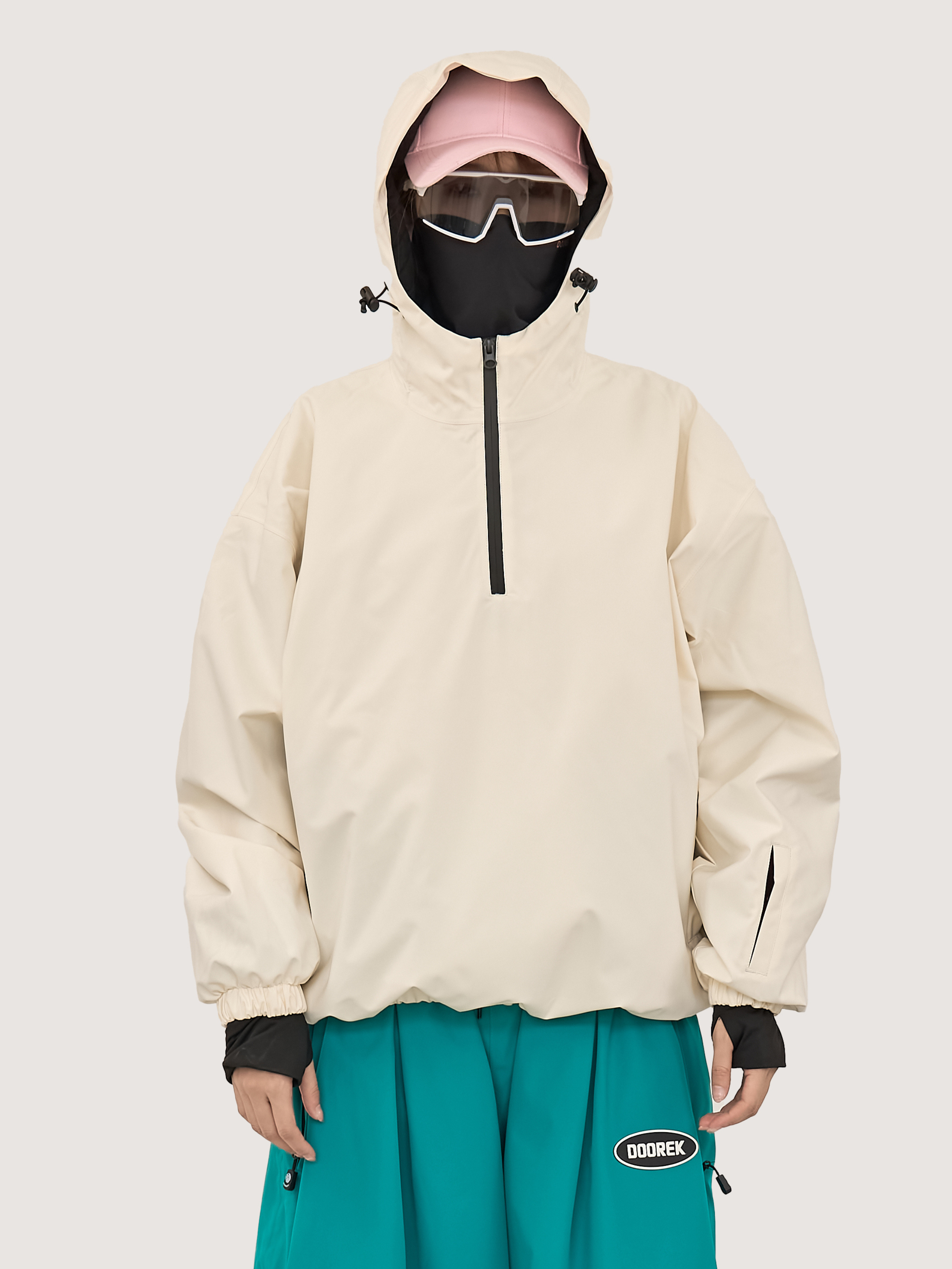 Bunny Ear 15K/10K Pullover Snow Anorak/Jacket - Unisex | Doorek