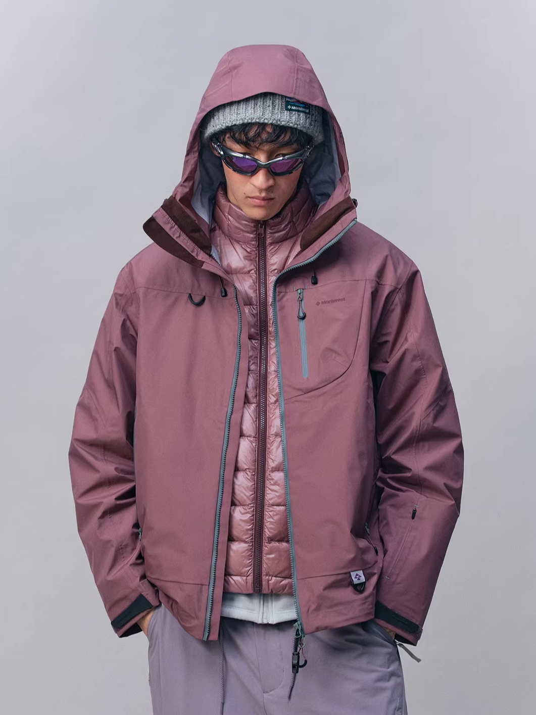 20K Kongshan Rain Storm 3-in-1 Down Shell Jacket – Unisex | Monterest