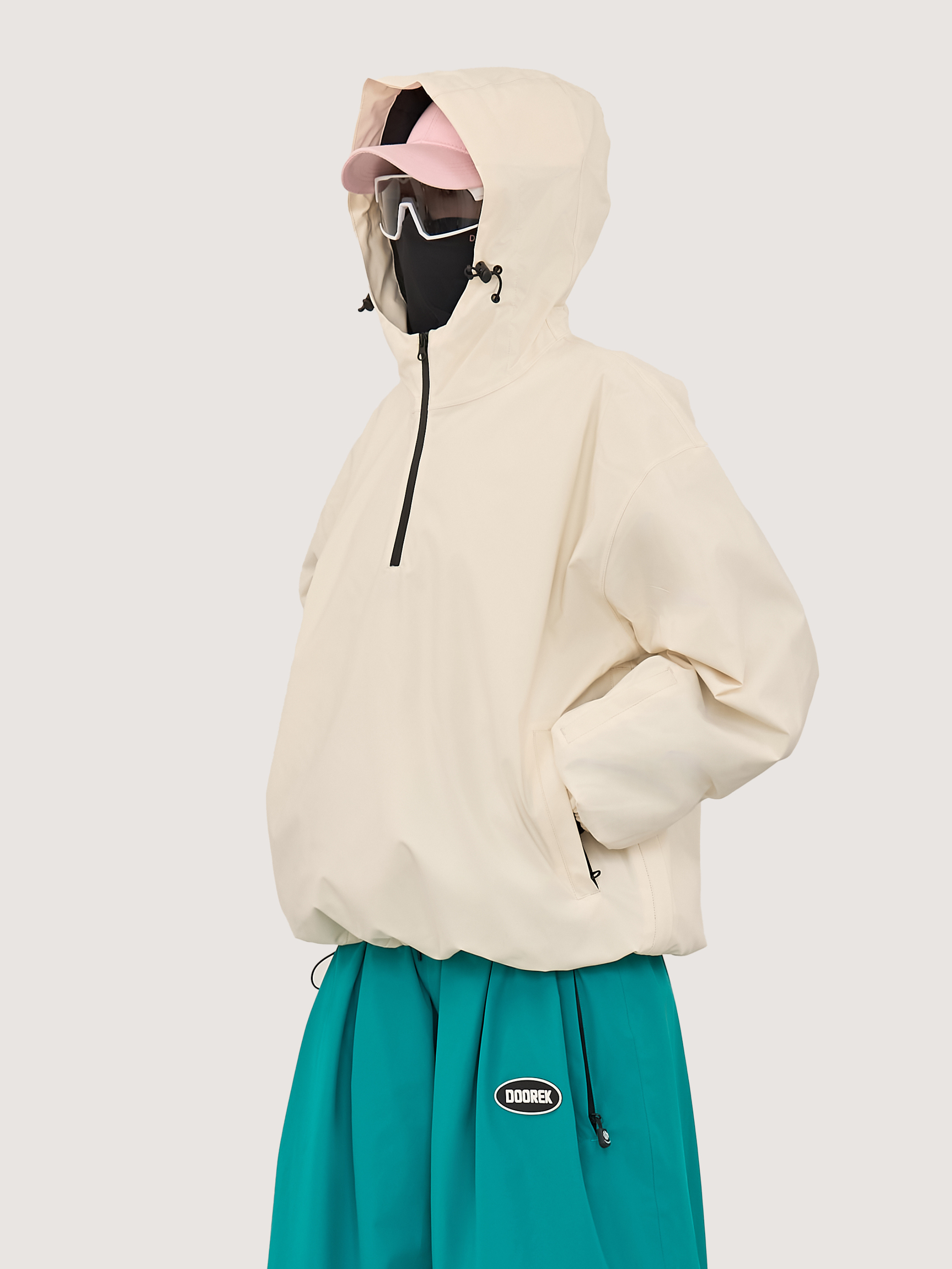 Bunny Ear 15K/10K Pullover Snow Anorak/Jacket - Unisex | Doorek
