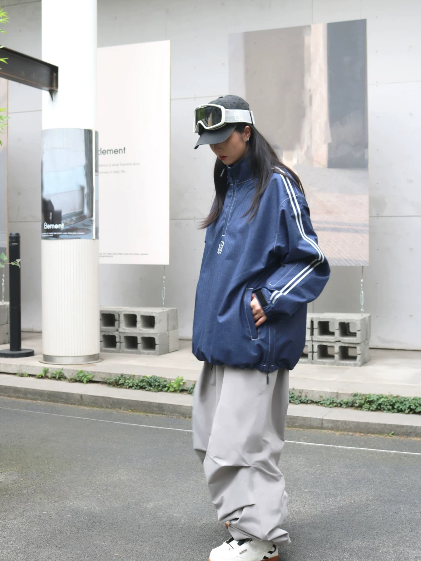 3L Fleece-Lined Baggy Snow Pants – Unisex | Molocoster