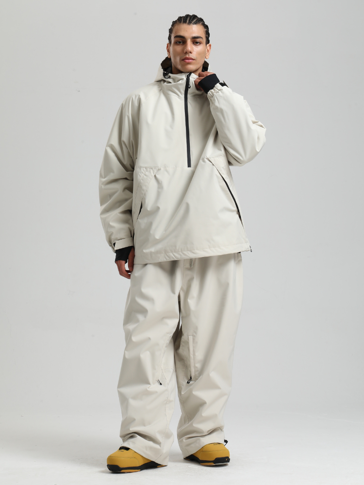 Minimalist Insulated Snow Anorak/Jacket - Men's | Gsou Snow