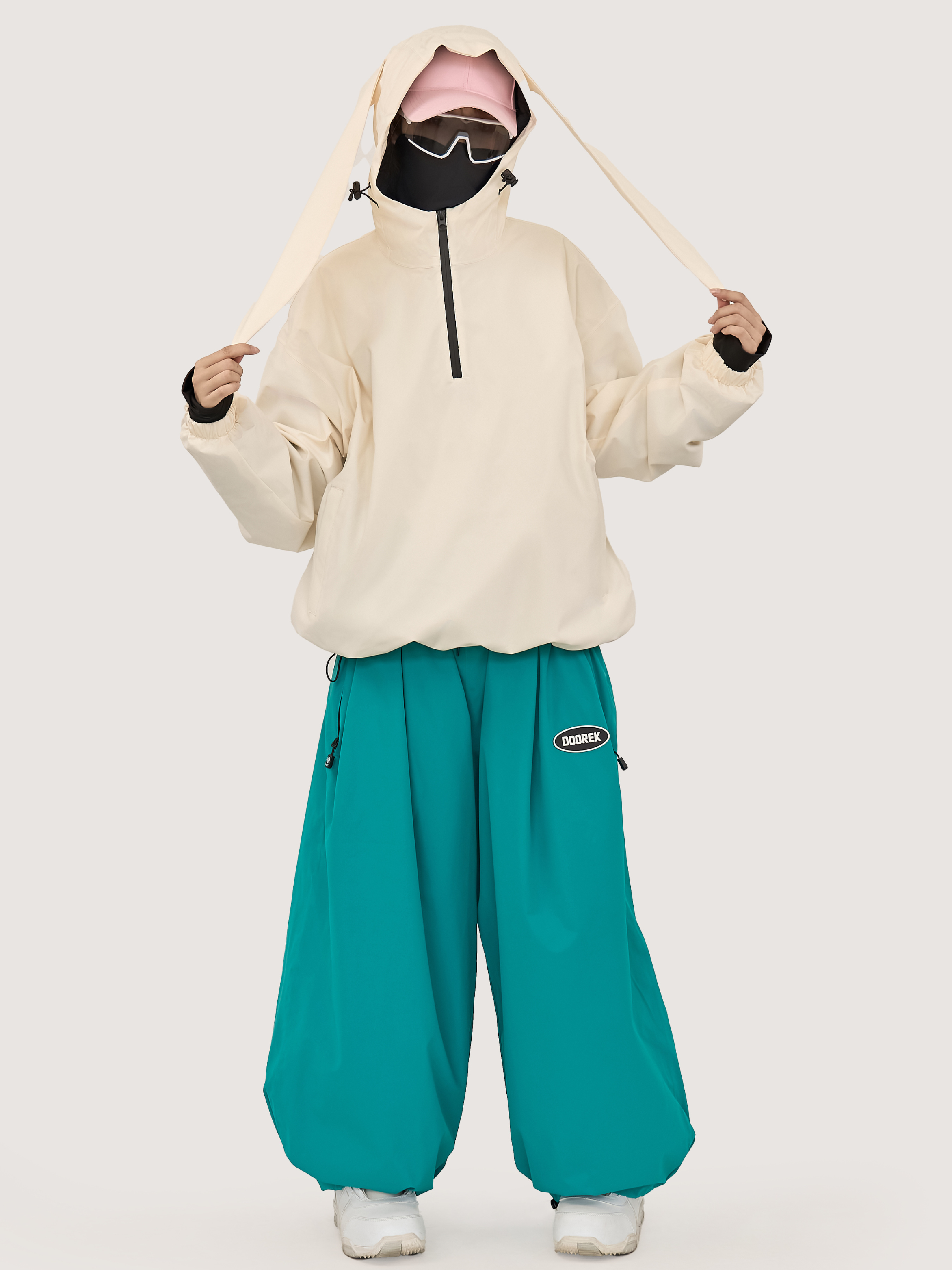 Bunny Ear 15K/10K Pullover Snow Anorak/Jacket - Unisex | Doorek