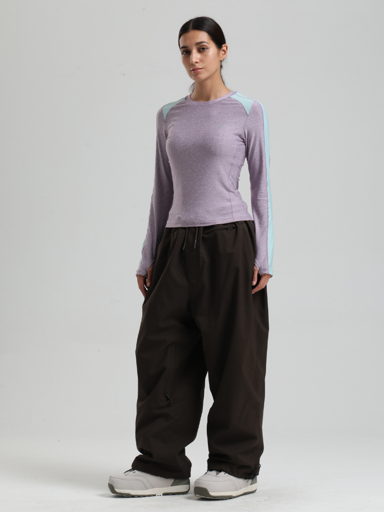 Sleek Baggy 15K Snow Pants - Women's | Gsou Snow