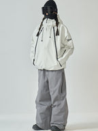 GlideFlow Shell Baggy Ski Jacket – Unisex | Doorek