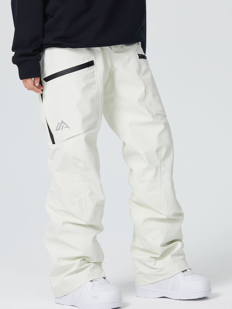 Side Zipper Snow Pants - Men's | Searipe