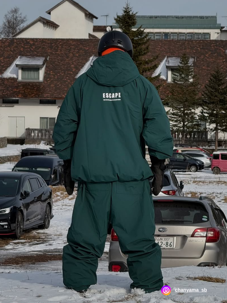 TRICKER Forest Green Bliss Snow Suit - Men's