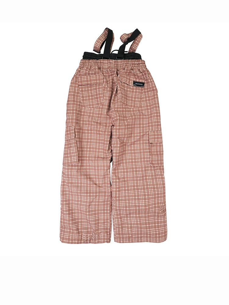 Molocoster Checkered Insulated Snow Pants – Unisex