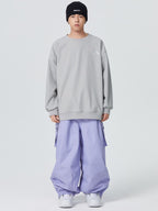 3L Monochrome Baggy Cargo Pants - Unisex | Searipe