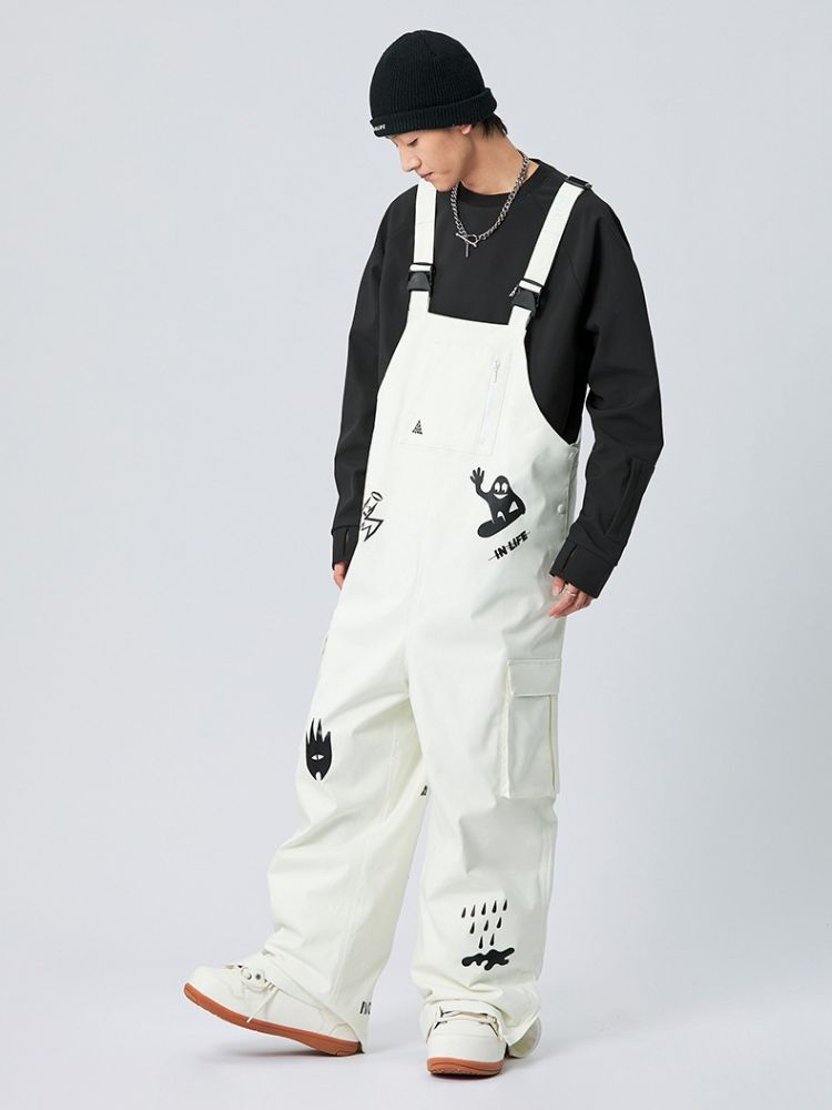 Graffiti 10K Baggy Bib Pants – Unisex | NANDN