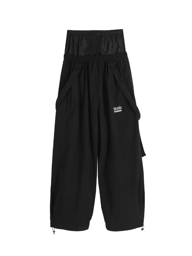 Suspender Baggy Snow Pants - Unisex | Doorek
