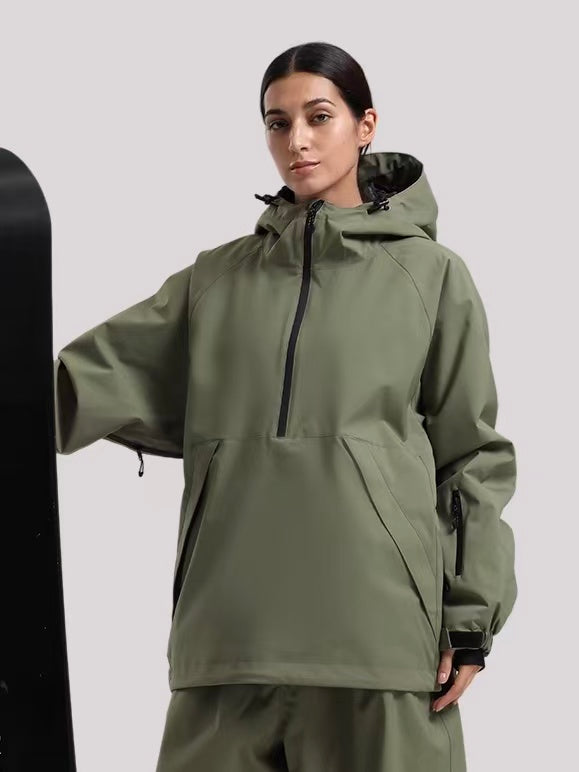 Minimalist Insulated Snow Anorak/Jacket - Women's | Gsou Snow