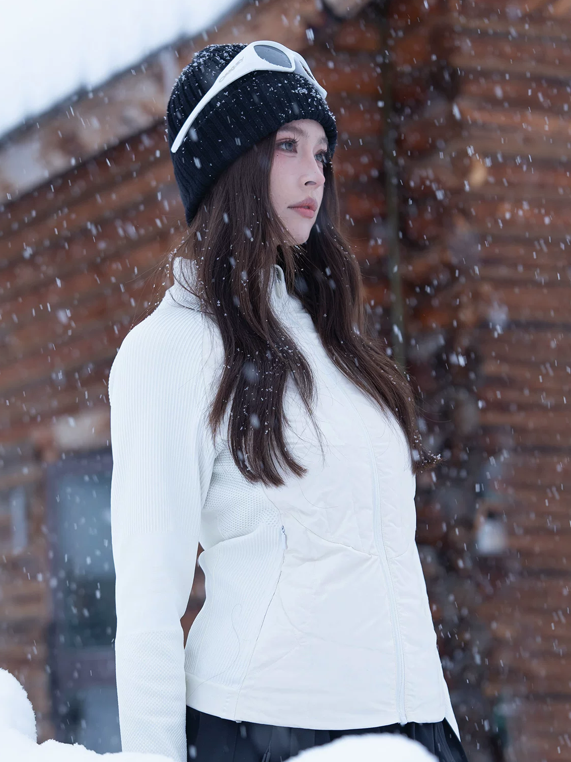 90% White Duck Down Hybrid Ski Midlayer – Women's| High Experience